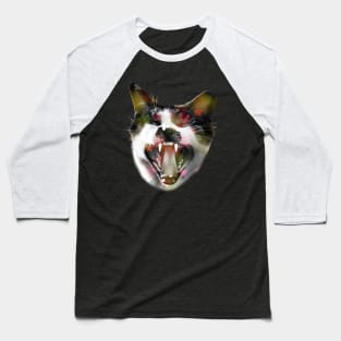 Cat Disco Baseball T-Shirt